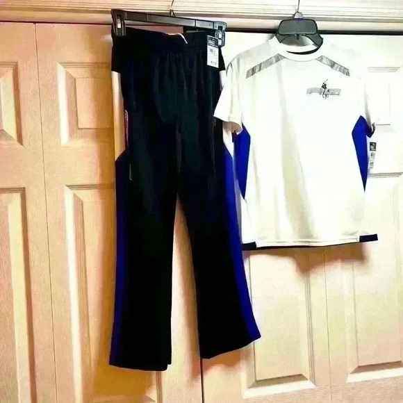 NWT Bundle Polo Ralph Lauren boys pants and it’s matching shirt size Small - Picture 1 of 7